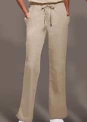 Cherokee Drawstring Low Rise Flare Pant